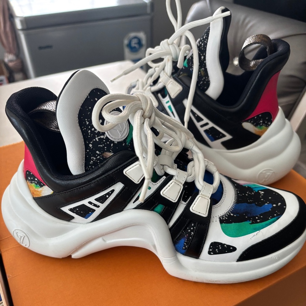 Louis Vuitton Archlight MultiColor Sneakers Size EU 40.5/US 10.5 Women Authentic